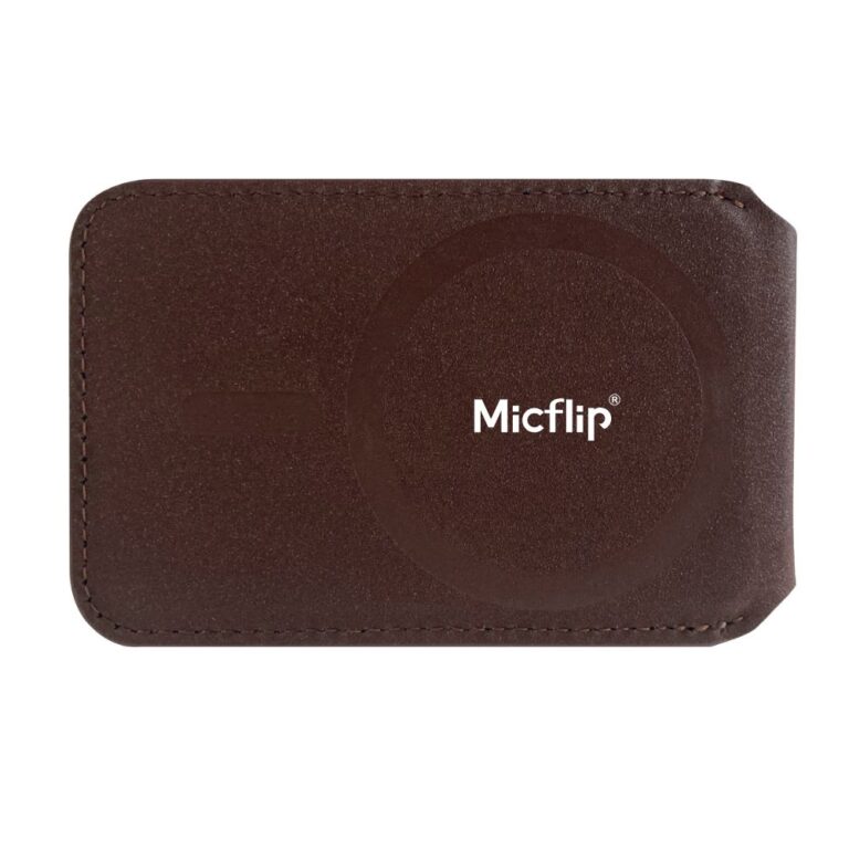Apple MFi Certified Find My Device 2-in-1 Magnetic Gas Tag Wallet Open