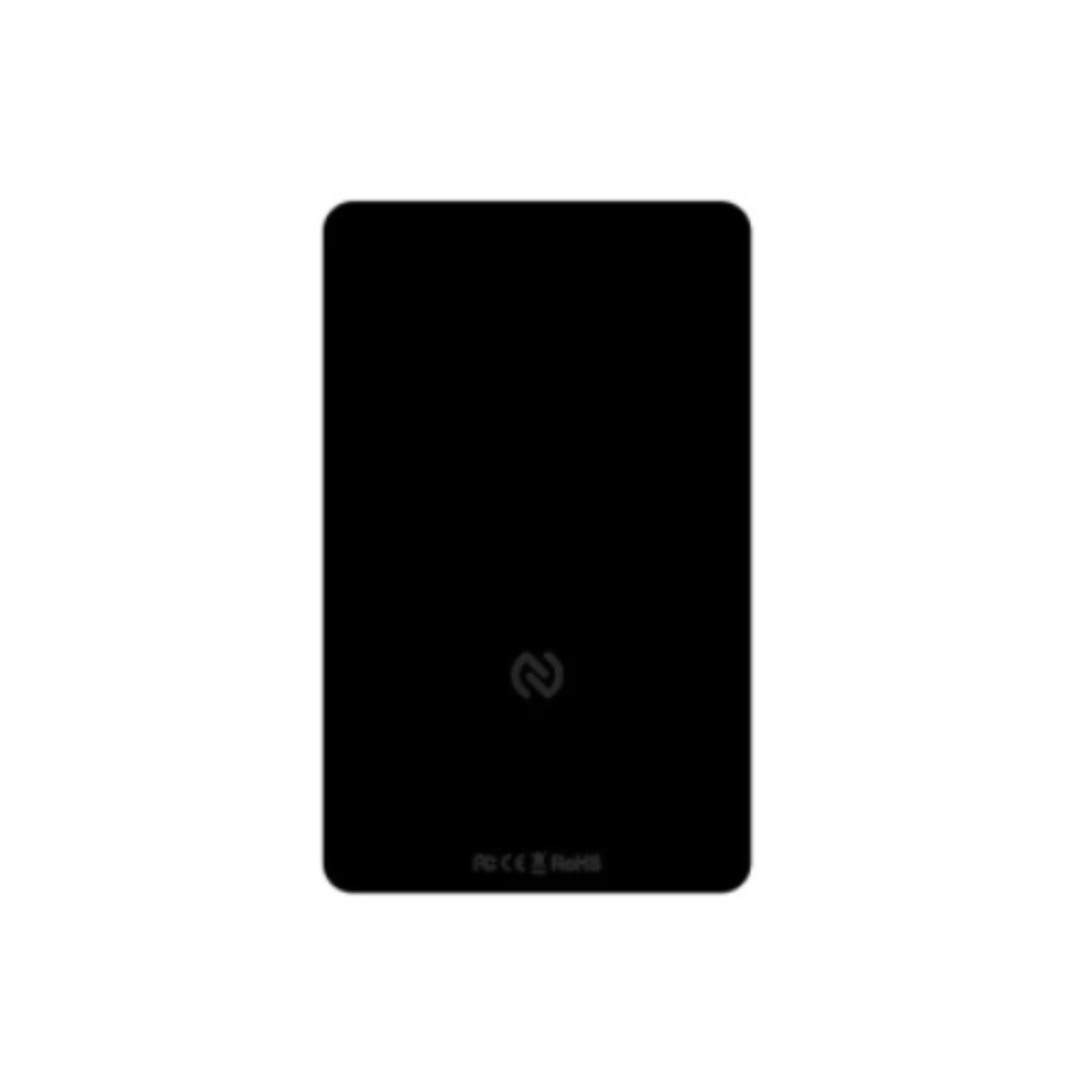 P041 Non rechargeable 3-year standby metal glass card type finder