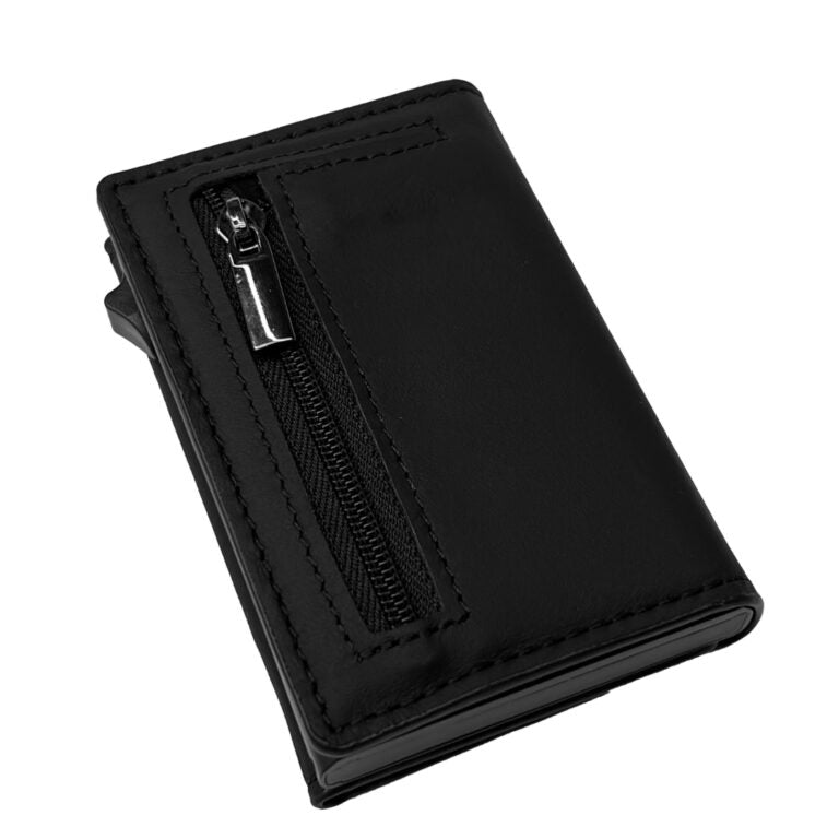 Multi-functional positioning RFID wallet