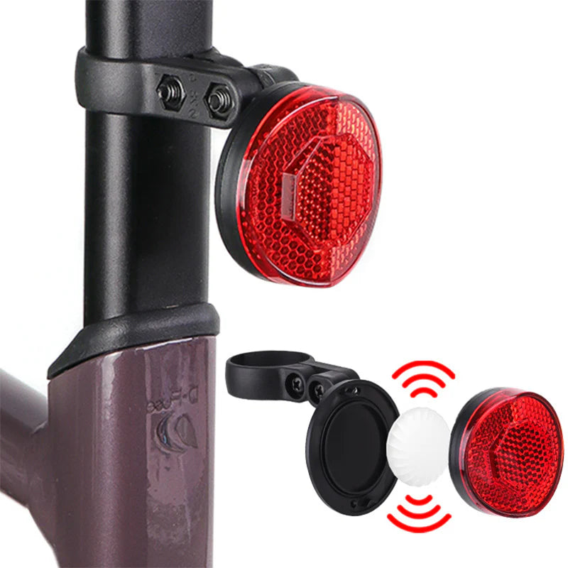 Bike Rear Reflector Anti-theft Bicycle Seatpost Mount for Air Tag Tracker Bike Reflector Holder with find my device